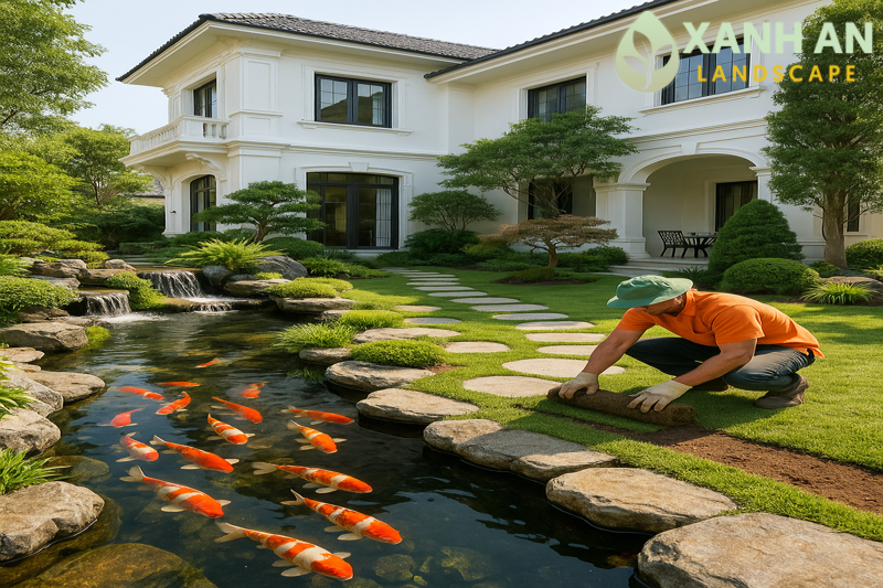 Dịch vụ thiết kế cảnh quan Tân Uyên Dịch vụ thiết kế cảnh quan Tân Uyên