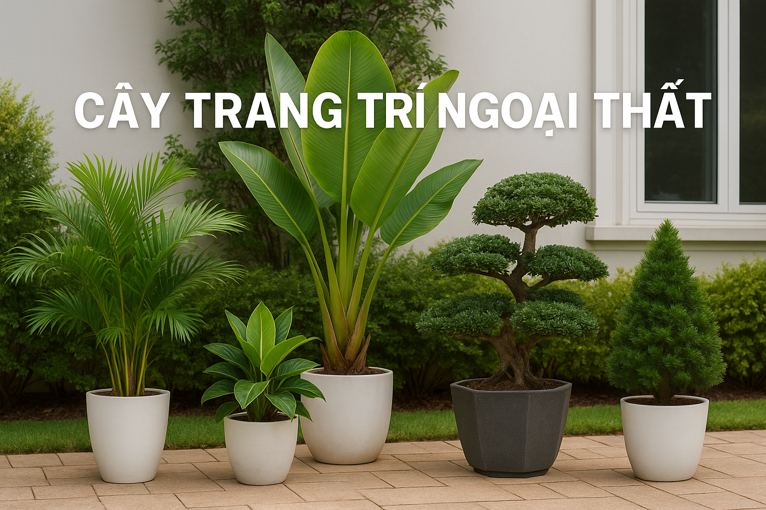 Cây trang trí ngoại thất Cây trang trí ngoại thất