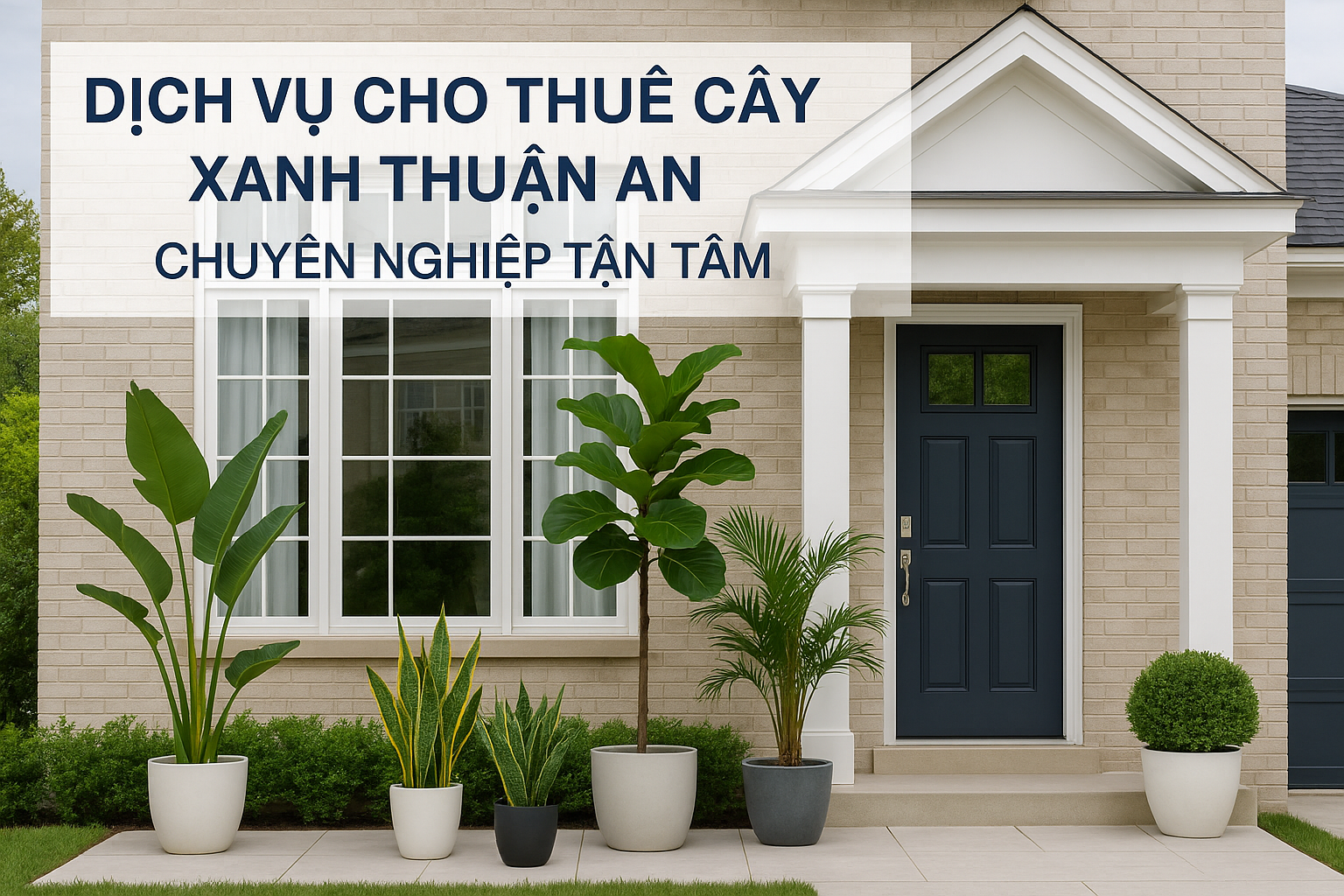 Các loại cây phù hợp cho từng không gian Các loại cây phù hợp cho từng không gian